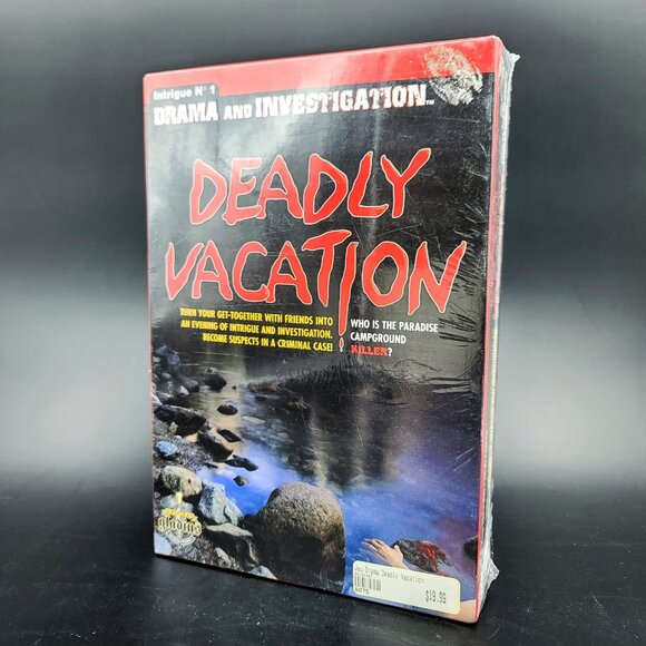 Deadly Vacation Suspense Party Game Drama & Investigation - New, Sealed - Picture 4 of 9